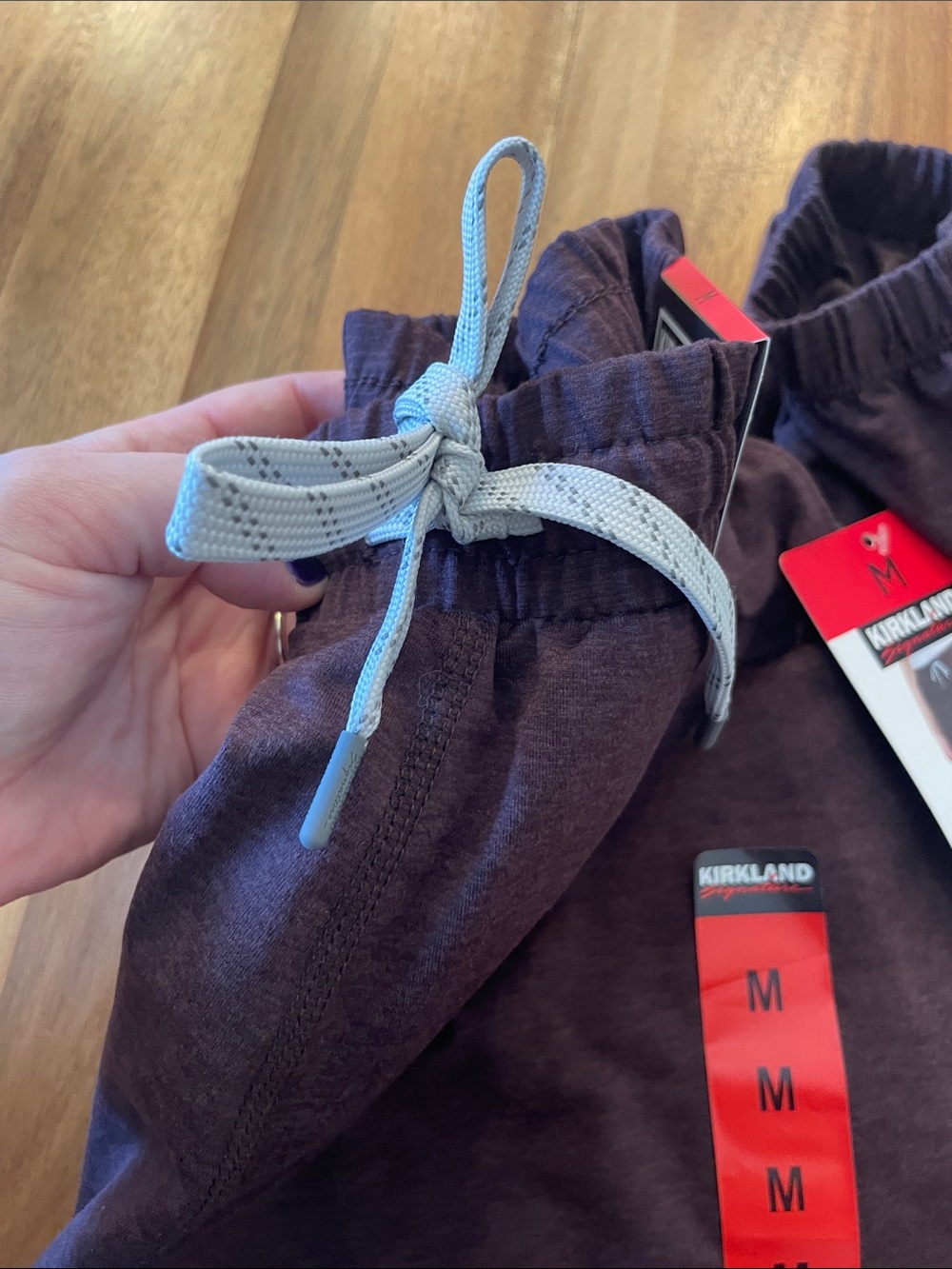 NWT Kirkland Signature Women’s Joggers - wine/maroon - Picture 3 of 6